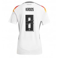 Camiseta Alemania Toni Kroos #8 Primera Equipación para mujer Eurocopa 2024 manga corta